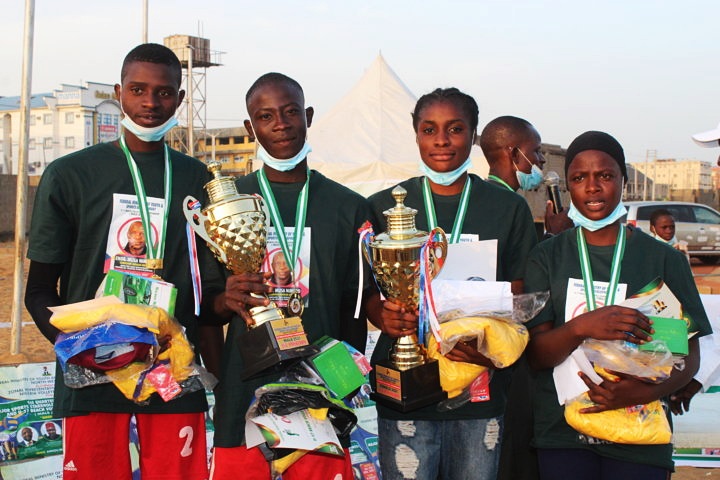 Team Kaduna emerge champions of U17 Beach Volleyball