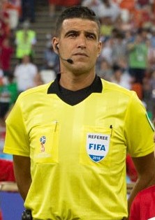 FIFA Referee Mehdi Abid charef hails Enyimba's Pitch drainage Facility as the best in Africa