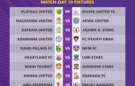 NPFL MATCH-DAY 10 GO RED TODAY AS E BE VAL DAY EDITION