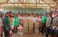 Naija Ratels Players Visit Benue IDP Camp, Donates Sanitary Kits, Relief Materials And Others