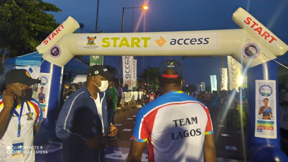 Sports Minister flags off Access Marathon race