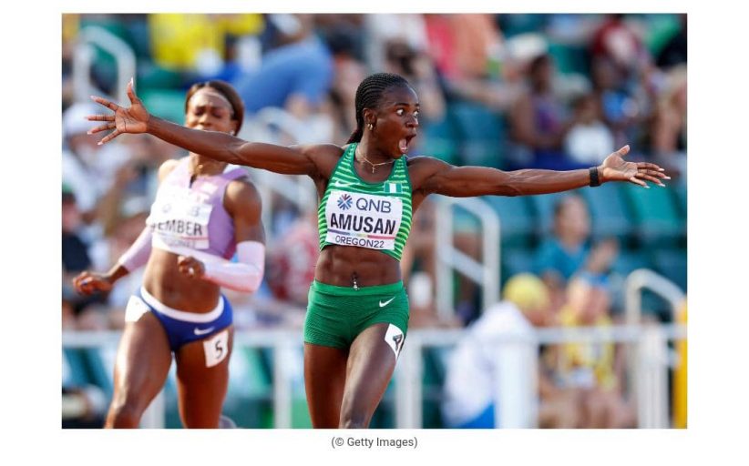 Amusan Makes History In The Commonwealth Games , Wins 100m Hurdles Gold