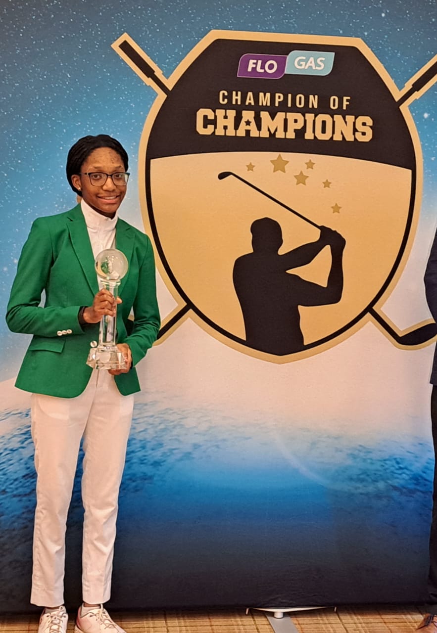 16 Year Old Nigerian, Iyeneobong Essien Finishes Second at Champion of Champions World Golf Invitational