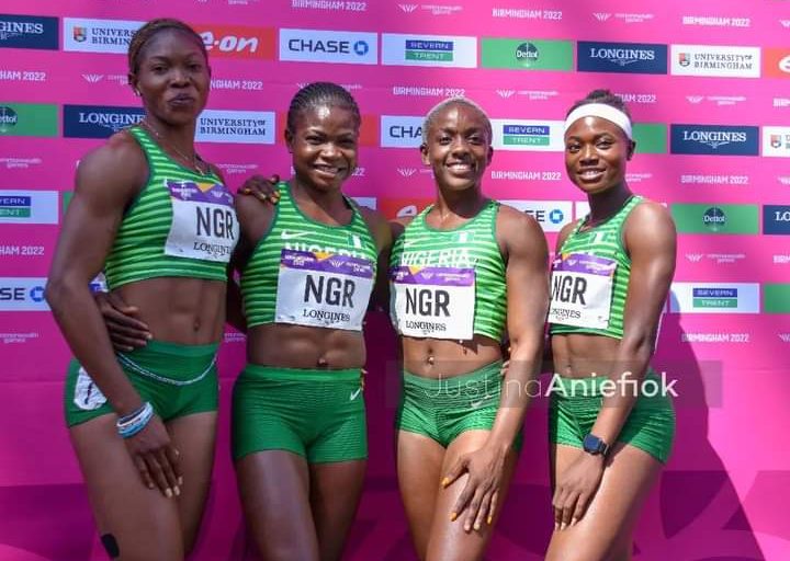 Team Nigeria Wins First Ever Commonwealth Games Women's 4x100m Title