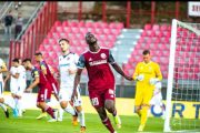 Moses Cobnan on a four-Goal haul against FK Poprad in slovakia cup game