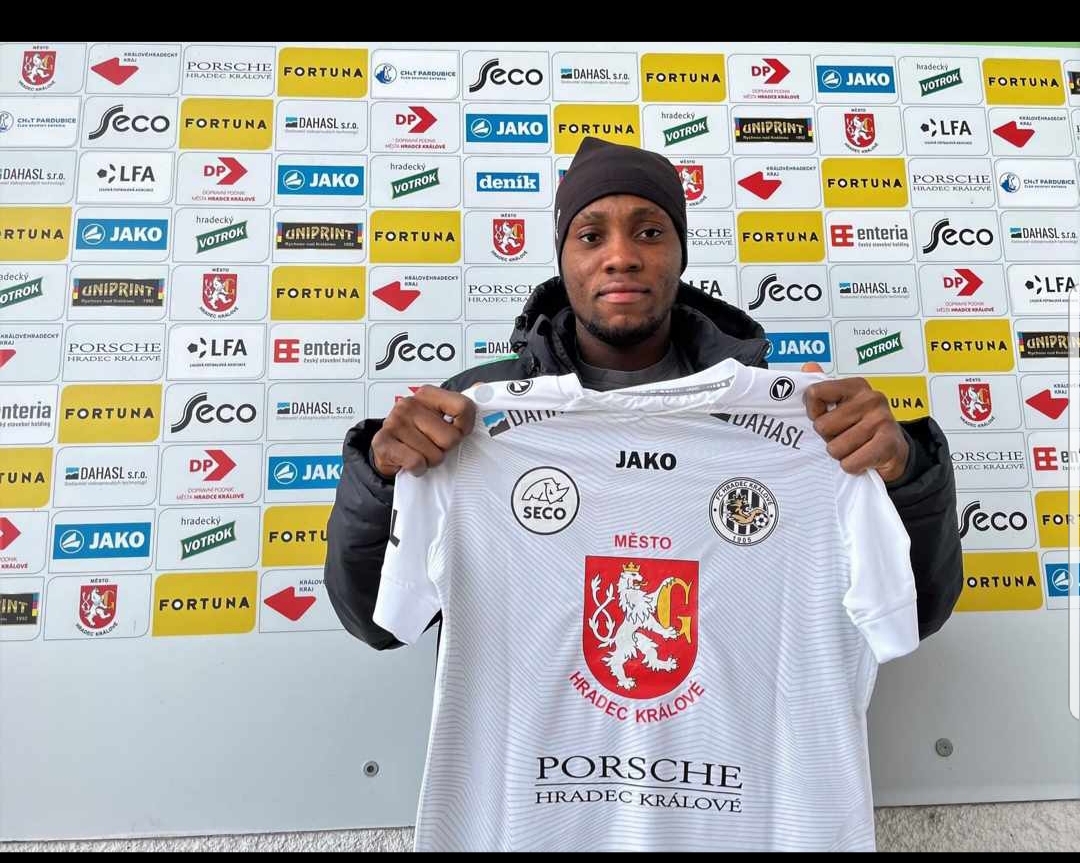 Dino SC winger Seun Egbewole joins Czech side Hadrec Kralove FC