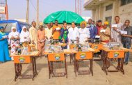 Youth Minister Empowers artisans With Cash and Tailoring Equipments