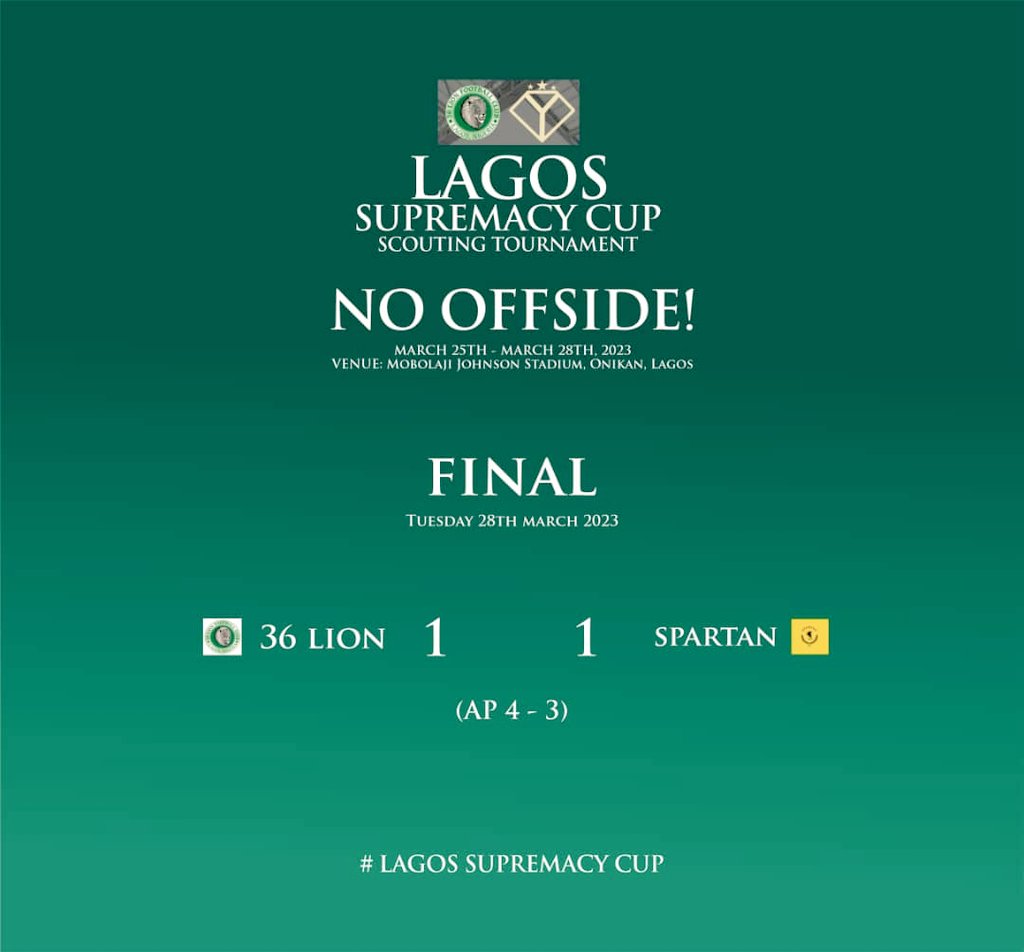 Football Stakeholders Commends Organisers of The Lagos Supremacy Cup